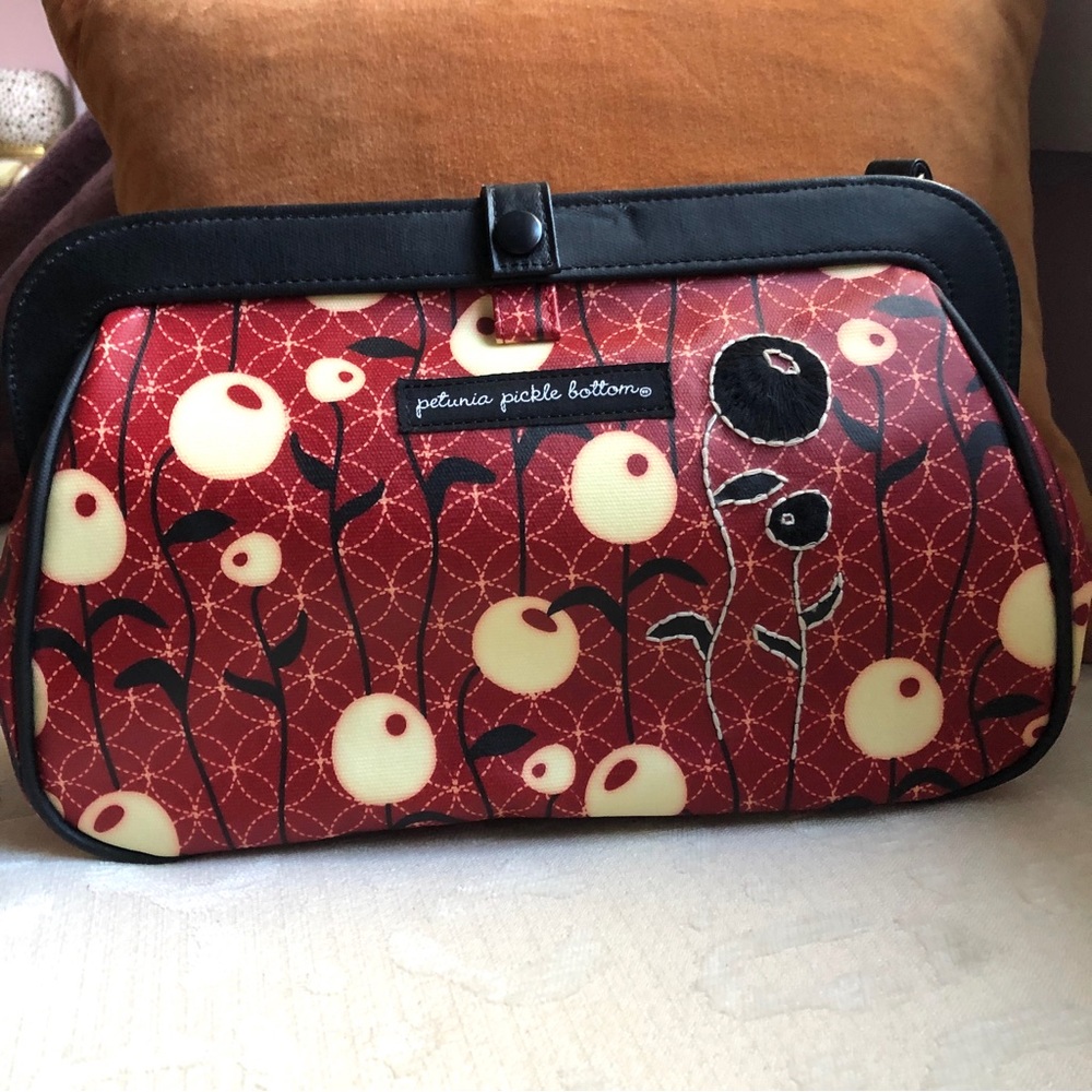 Petunia Pickle Bottom small diaper bag wristlet clutch NWOT
